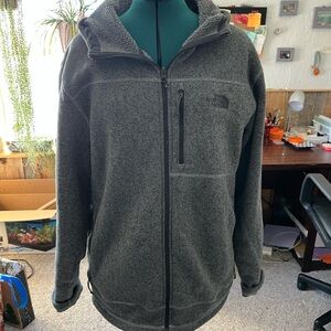 The North Face Charcoal Full-Zip Jacket